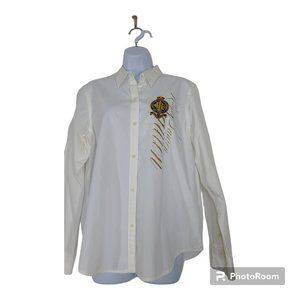 EUC🌞 Ralph Lauren Button Up Long Sleeve Shirt
